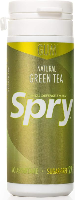 Spry Gum Chewing Gum Green 32 5g