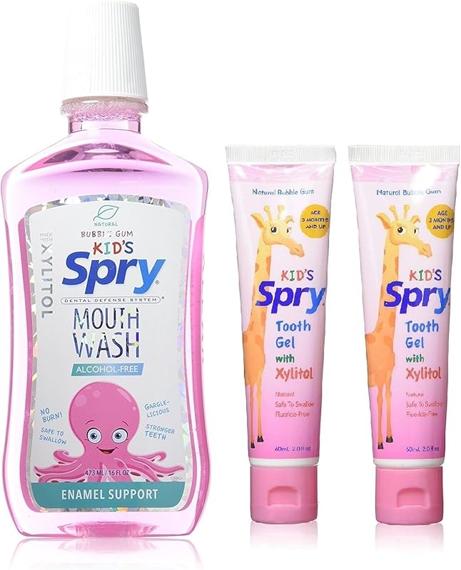 Spry Gum Natural Alcohol Free Xylitol Mouthwash16